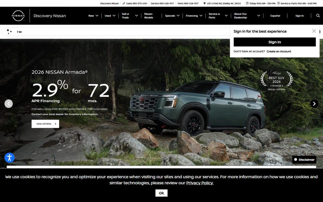 Discovery Nissan